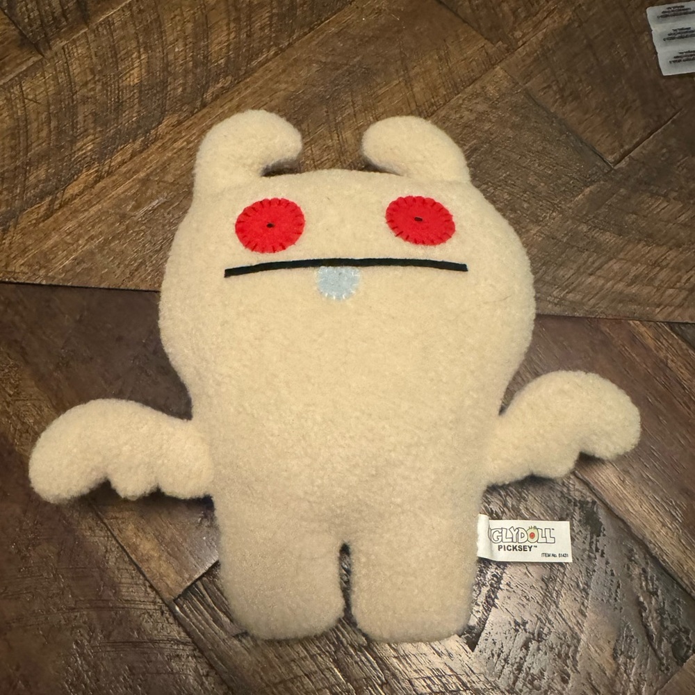 Uglydoll Picksey 51431 plush bat RARE retired collectible stuffed animal